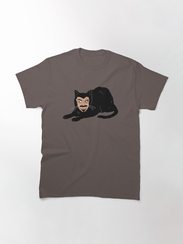 Alternate view of Vlad the Cat (Gray) Classic T-Shirt