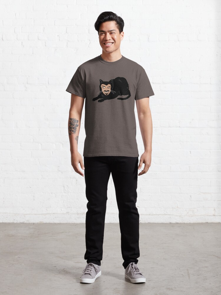 Alternate view of Vlad the Cat (Gray) Classic T-Shirt