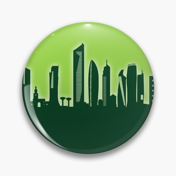 Item preview, Kuwait City Skyline designed and sold by ArtPrints.
