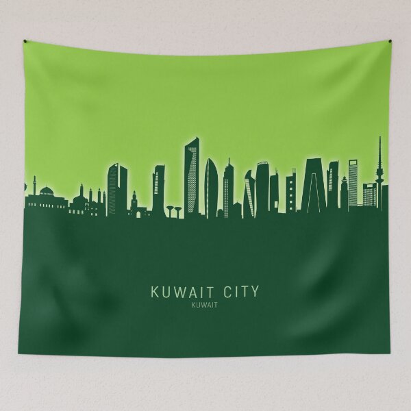 Item preview, Kuwait City Skyline designed and sold by ArtPrints.