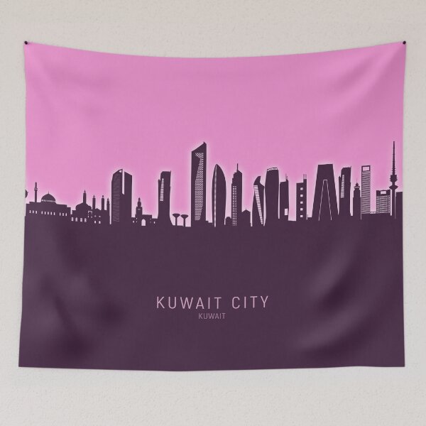 Item preview, Kuwait City Skyline designed and sold by ArtPrints.