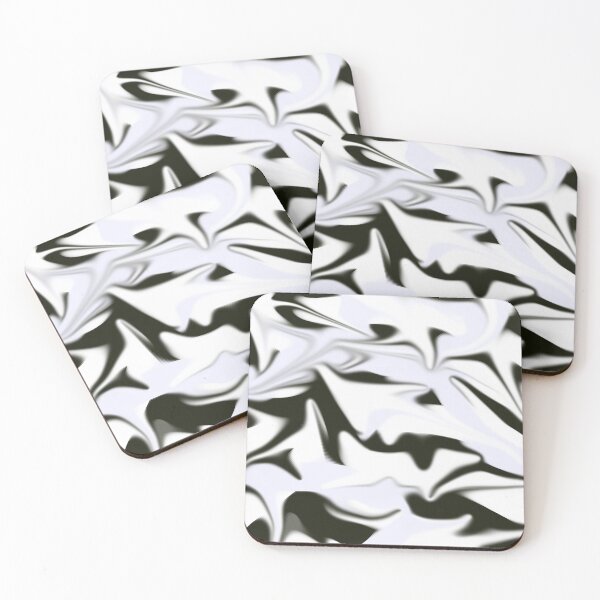 Item preview, y2k Retro Swirl B&W Cloud Pattern  designed and sold by aaalou.