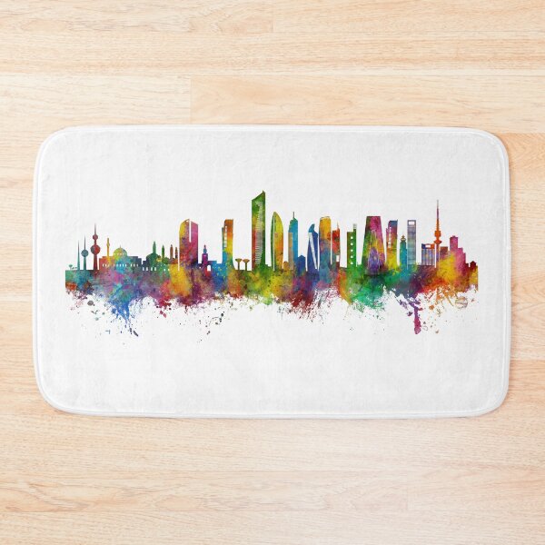 Item preview, Kuwait City Skyline designed and sold by ArtPrints.
