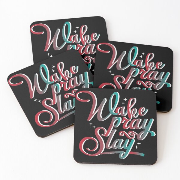 Item preview, Wake Pray Slay designed and sold by ARTsPlural.