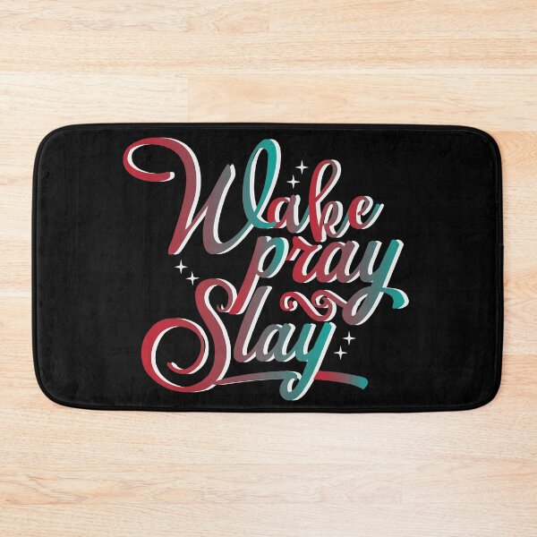 Item preview, Wake Pray Slay designed and sold by ARTsPlural.