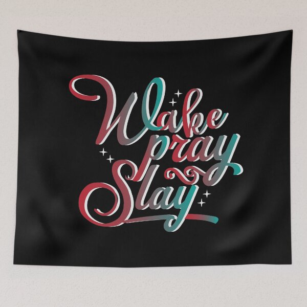 Item preview, Wake Pray Slay designed and sold by ARTsPlural.