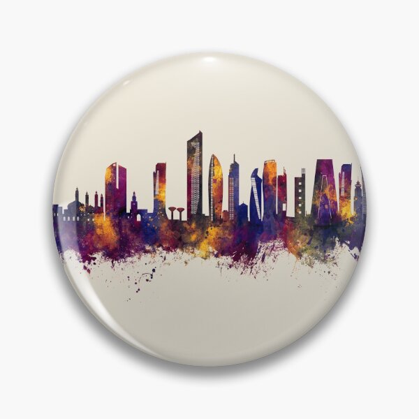 Artikelvorschau, Kuwait City Skyline entworfen und verkauft von ArtPrints.