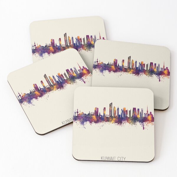Item preview, Kuwait City Skyline designed and sold by ArtPrints.