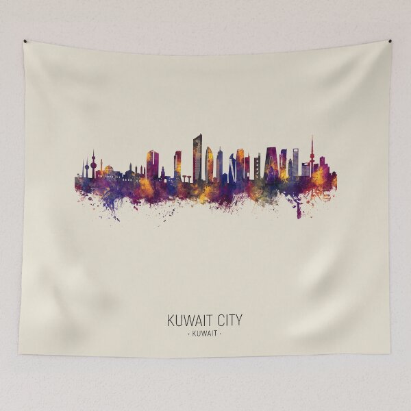 Item preview, Kuwait City Skyline designed and sold by ArtPrints.