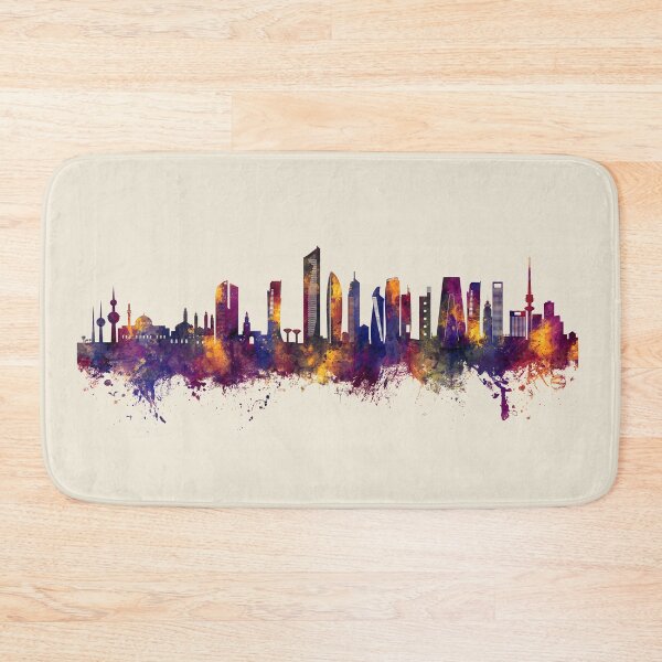 Item preview, Kuwait City Skyline designed and sold by ArtPrints.