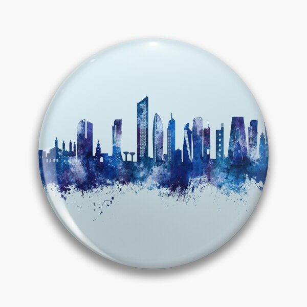 Artikelvorschau, Kuwait City Skyline entworfen und verkauft von ArtPrints.