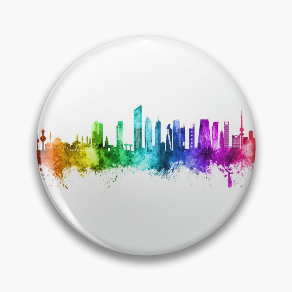 Item preview, Kuwait City Skyline designed and sold by ArtPrints.