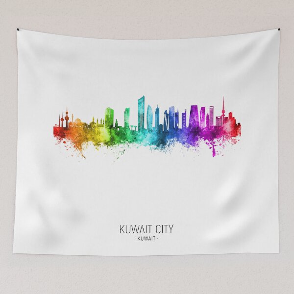 Item preview, Kuwait City Skyline designed and sold by ArtPrints.