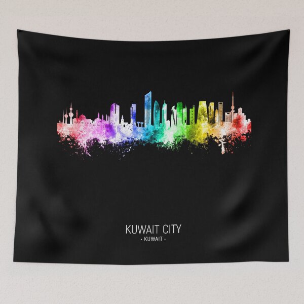 Item preview, Kuwait City Skyline designed and sold by ArtPrints.