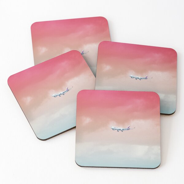 Item preview, Plane Flying Through A Pink Sky designed and sold by KisDes.