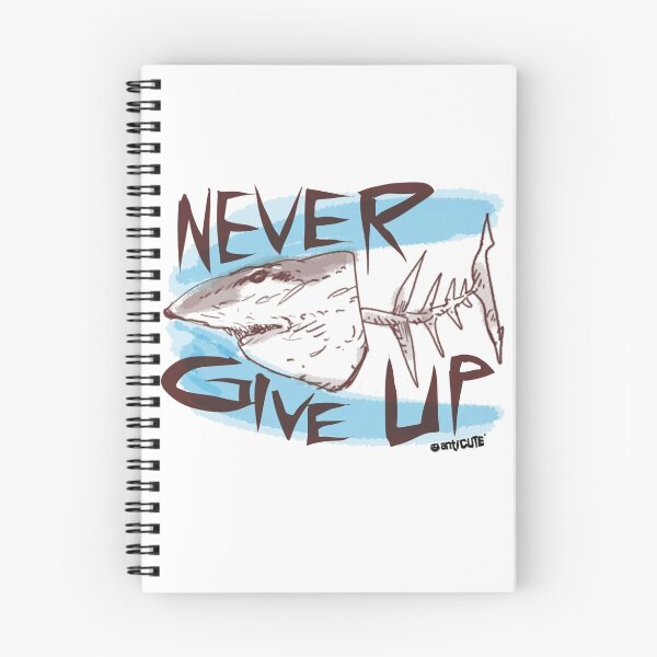 Item preview, never give up designed and sold by anticute.
