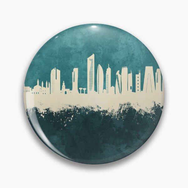 Artikelvorschau, Kuwait City Skyline entworfen und verkauft von ArtPrints.
