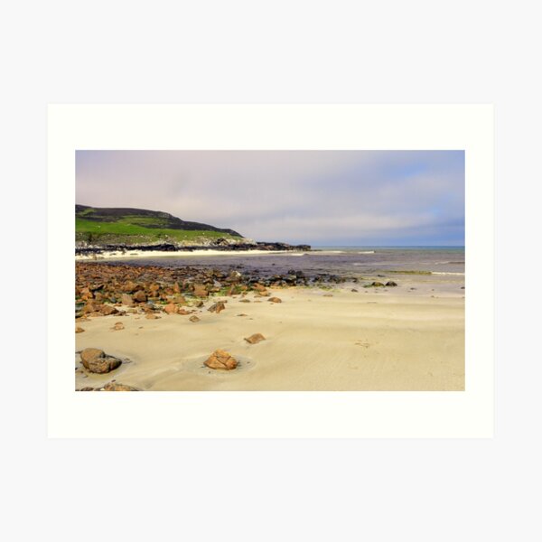 Beach at Tolsta Art Print