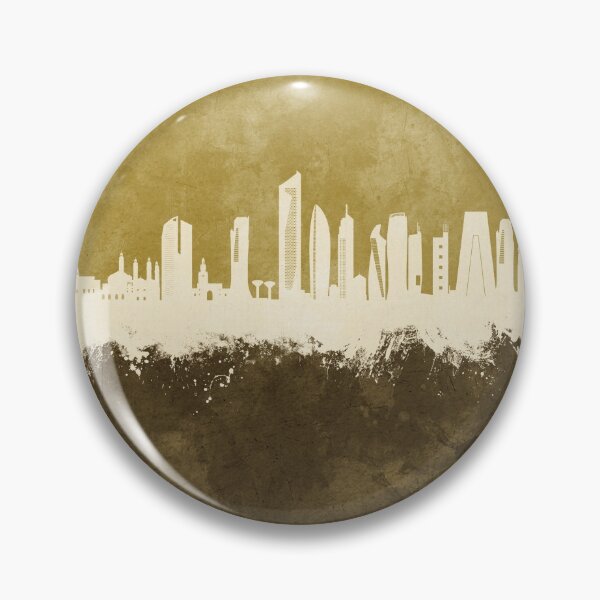 Item preview, Kuwait City Skyline designed and sold by ArtPrints.