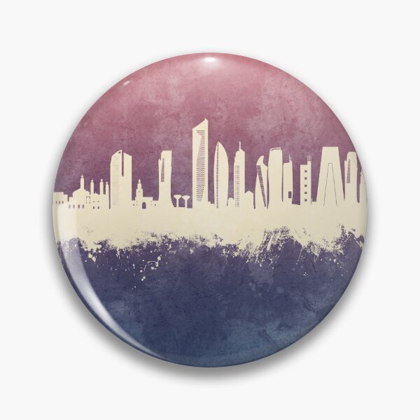 Artikelvorschau, Kuwait City Skyline entworfen und verkauft von ArtPrints.