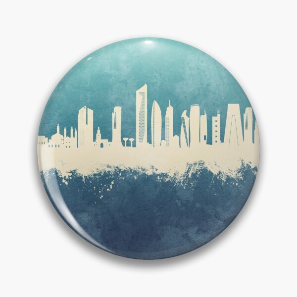 Artikelvorschau, Kuwait City Skyline entworfen und verkauft von ArtPrints.