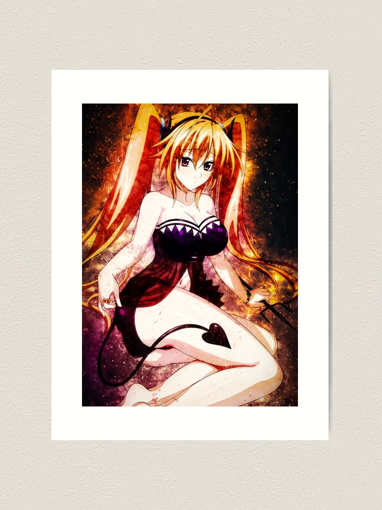 Rossweisse High School DxD Anime Girl Gift Art Board Print for Sale by  Spacefoxart