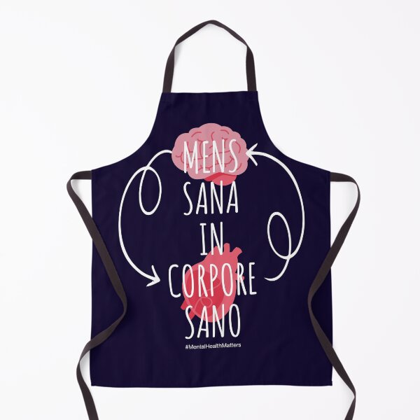 Item preview, Mens Sana In Corpore Sano - Mental Health Matters designed and sold by Happy Puppy Print On Demand.