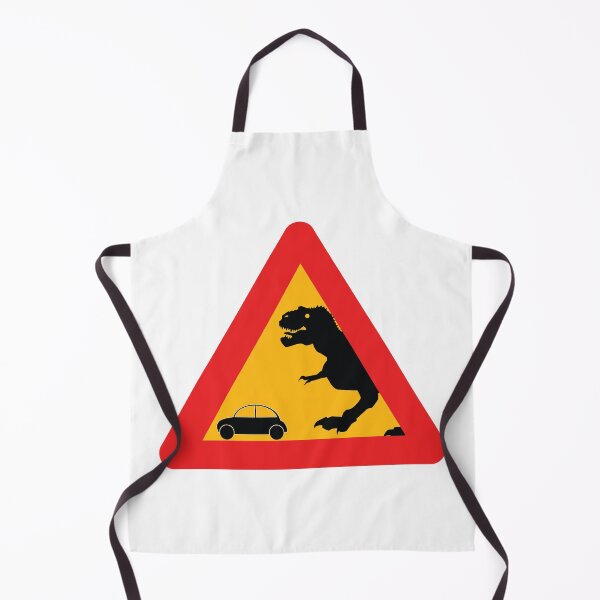 Item preview, Warning Tyrannosaurus Rex vector image designed and sold by binti163.