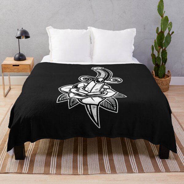 Item preview, Tattoo Rose and Dagger T-Shirt designed and sold by maje23.