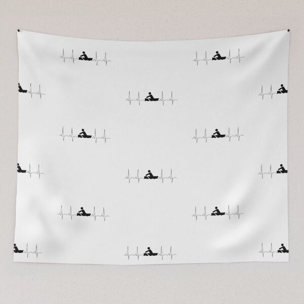 Item preview, Heartbeat Rowing Sports Hobby designed and sold by AndiHK.