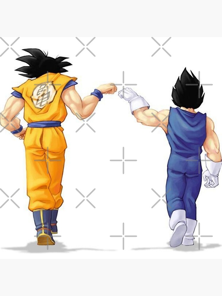 goku and vegeta fanart dragon Ball super  Art Board Print for Sale by  Yashdusane