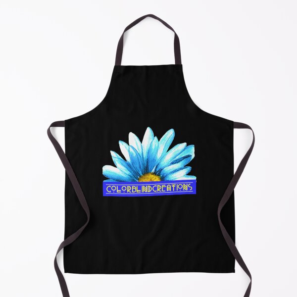 Item preview, COLORBLINDCREATIONS Logo Flowers Sunflower Blue Gold designed and sold by CBCreations73.