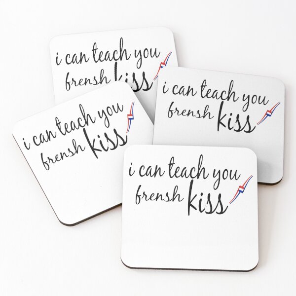 Item preview, i can teach you frensh kiss tshirt, funny and cute tshirt designed and sold by BUniqueBSpecial.