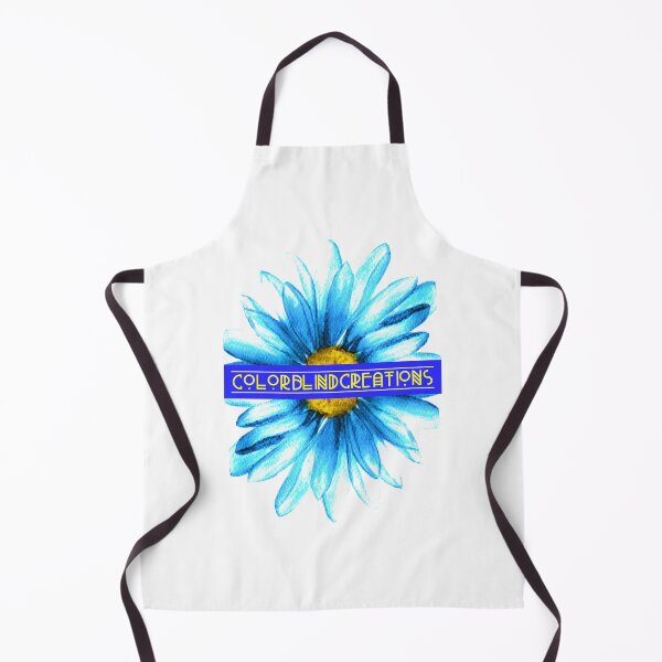 Item preview, COLORBLINDCREATIONS Logo Flower Blue Yellow Sunflower designed and sold by CBCreations73.