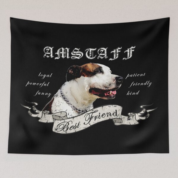 Item preview, American Staffordshire Terrier / Amstaff love / best friend designed and sold by DarkDesign69.
