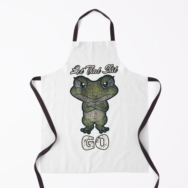 Item preview, Let That Shit Go Grumpy frog designed and sold by Tannumoni.
