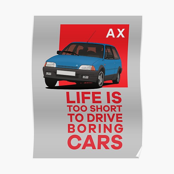 Citroen Ax Gti Posters Redbubble