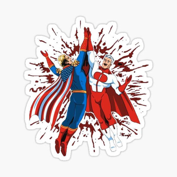 Omni Man Stickers Redbubble