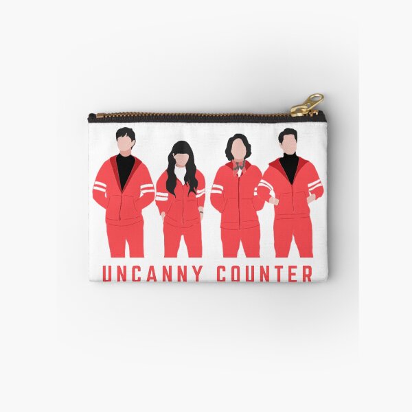 Item preview, The Uncanny Counter Minimalist Sticker designed and sold by Amateuristic.