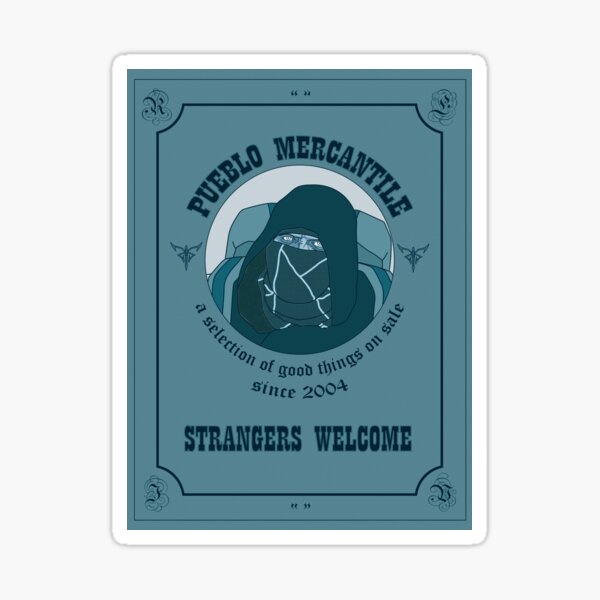 Pueblo Mercantile Sticker