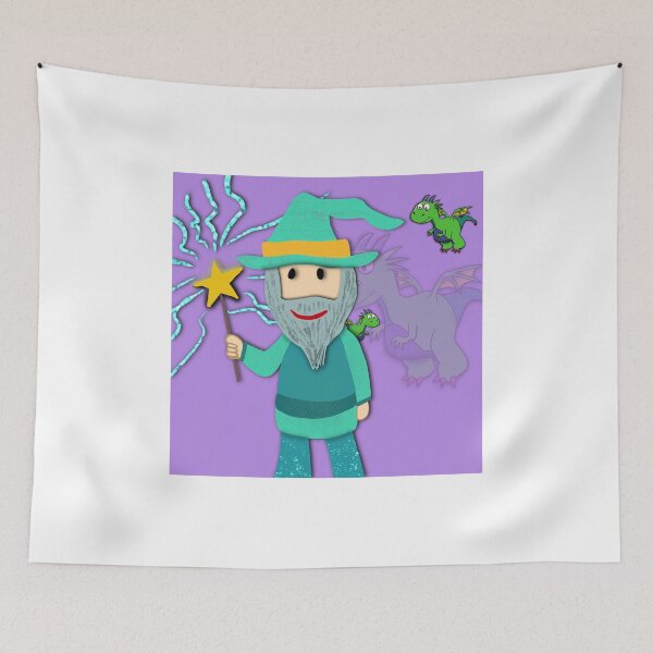 Item preview, Happy Wizard and Dragon designed and sold by Lilmonsto.
