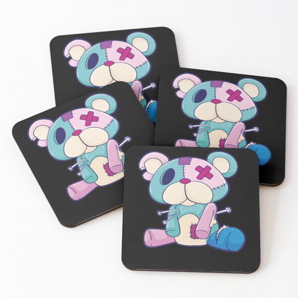 Item preview, Pastel Goth Teddy Anime Kawaii designed and sold by CreativeGiftShp.