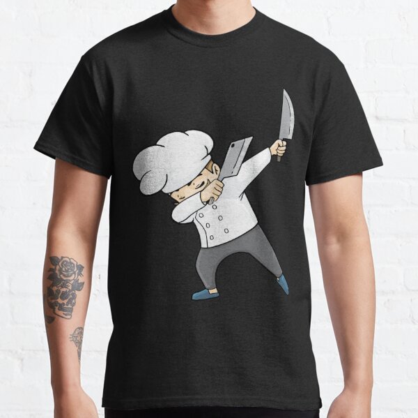 Funny Cute Dabbing Chef Gift Idea Kids T-Shirt for Sale by haselshirt