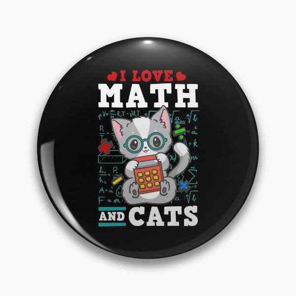 Item preview, Math Cat Kawaii designed and sold by CreativeGiftShp.