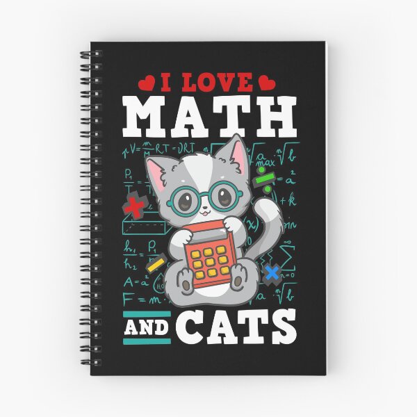 Item preview, Math Cat Kawaii designed and sold by CreativeGiftShp.