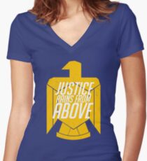 Pharah - JUSTICE Women's Fitted V-Neck T-Shirt