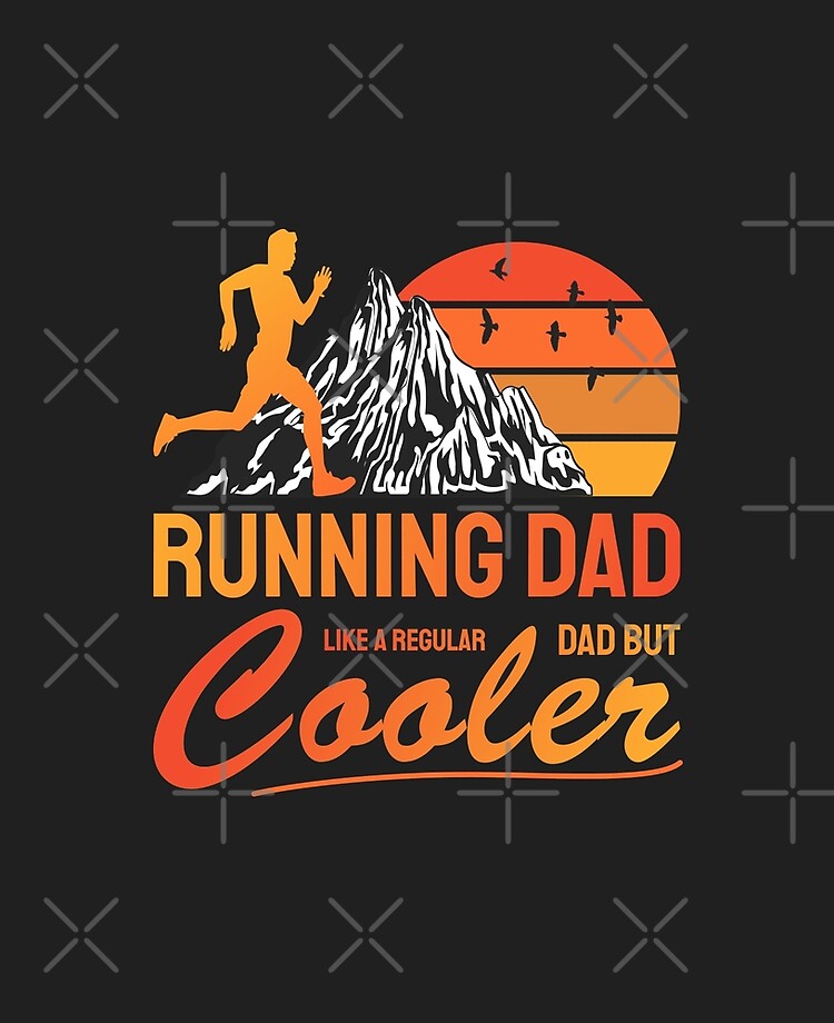Running Dad Gifts For Father Runner Men Matching Youth T-Shirt by Noirty  Designs - Pixels