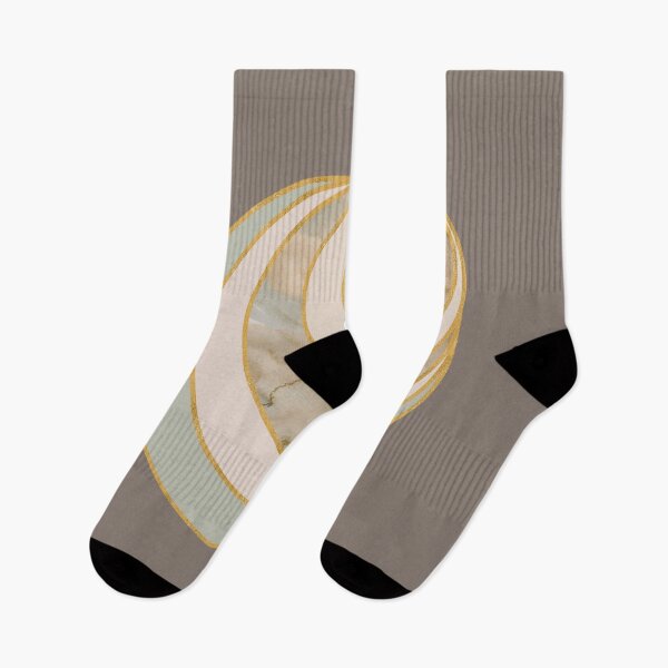 Item preview, Gold Circles with Watercolor and Scandinavian Color Palette designed and sold by BilgePaksoylu.