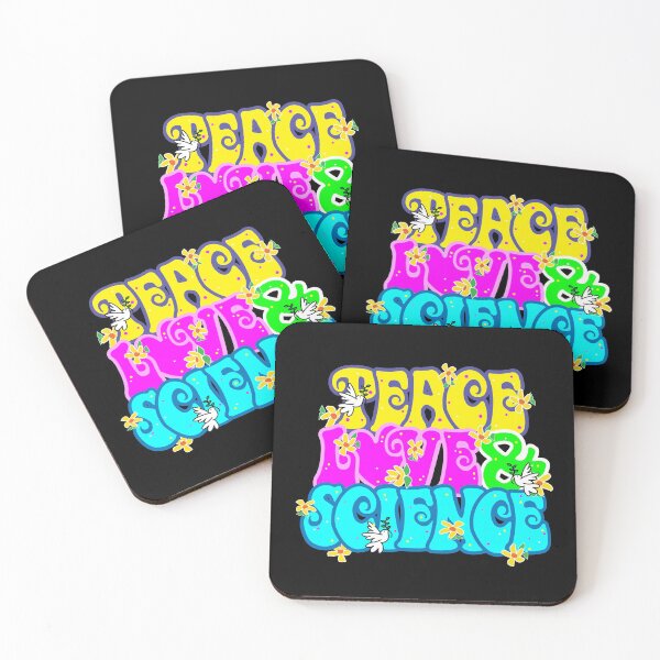 Item preview, Peace Love & Science designed and sold by ArtofDissent.