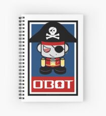 Pirate O'BOT 2.0 Spiral Notebook